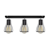 LED spot svetiljka TUBE II 3xE27/15W/230V crna