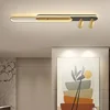 Hanah home Zidna lampa 3000K, 75W LED, Crno-Zlatna