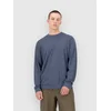 Mons Royale Horizon Merino Crew Sweater navy