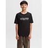 Jack & Jones Junior Majica JORFREDERIKSBERG marine / kraljevo modra / krvavo rdeča / bela