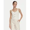 Guess Top W6YR25 Z0972 Kremna Slim Fit