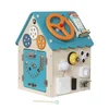 2Kids Toys Activity board Hiška turkizna