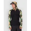 Mons Royale Temple Merino Long Sleeve Hood Base Layer To black