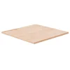 Četvrtasta stolna ploča 50x50x1,5 cm netretirana hrastovina