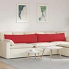 Jastučići za sofu 2 pcs Crvena 145 x 40 cm tkanina
