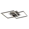 Rabalux Plafonjera Ottavia, LED, 28W, 3000K, 70x47cm, Crna