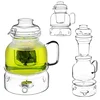 KADAX Vrč iz borosilikatnega stekla z infuzerjem in grelnikom, 1,5 l