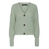 VERO MODA Pletena jopa Lea, zelena