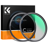 K&F 67MM C Series Magnetic CPL Filter,Reflection Green Film,With magnetic mount,