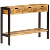 Komoda s 3 ladice 110 x 35 x 75 cm od masivnog drva manga