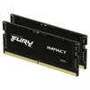 Kingston Radna memorija SODIMM, DDR5, 32GB (2x16GB kit) 6000MT/s, KF560S38IBK2-32, FURY Impact Black, XMP