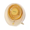 Aigostar - Stoni punjivi USB ventilator 3W/5V 1200mAh narandžasta
