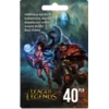 League of Legends Gift Card 40 PLN - Riot Key - EUROPE Server Only