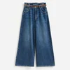 Reserved - Wide leg farmerke s pojasom