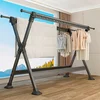 Shengnuoyilin Stalak za odeću, 2.35m, Crni