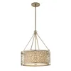 Feiss FE-ARABESQUE4 - Luster na štapu ARABESQUE 4xE27/60W/230V zlatna