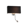 Ideal Lux - LED fleksibilna zidna lampa HOTEL 1xE27/60W + LED/1,5W/230V