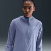 Nike Swift Womens Repel Packable Running Jacket - Blue - Polyester/Elastane