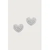 MARC JACOBS  uhani ženski medeninasti PAVE BALLOON HEART