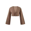 Trendyol Bluza kamela