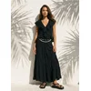 Sinsay - Bluza sa ukrasnim volanima - crno