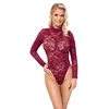 Lace bodysuit red 2XL