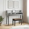 Studio radni stol Betonska siva 152 x 40 x 19,5 cm