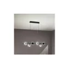 Ondaluce - Luster na sajli MONILE 6xE14/10W/230V crna/zadimljena crna