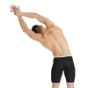 Mens swimsuit arena icons swim jammer solid black/white xl - uk38