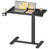 Songmics Mobilna stranska mizica 80x45 cm