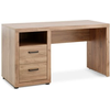 Radni sto LINTRUP 60x140 2 fioke 1 polica hrast boja