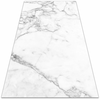 Decormat Zunanja preproga Črna bela marmorna tekstura 150x225 cm
