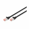 Digitus DK-1644-020/BL omrežni kabel Črna 2 m Cat6 S/FTP (S-STP) Okrogla