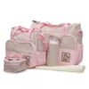 Torba za mame i bebe Stella 4 u 1, Pink