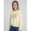 Sinsay - Crewneck duks sa natpisom - žuto