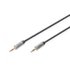 AUX Audio Cable Stereo 3.5mm  Male to Male Aluminum Housing ,Gold plated,with NYLON Jacket