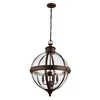 Feiss FE-ADAMS-4P-BRZ - Luster na lancu ADAMS 4xE14/60W/230V u boji bronze