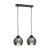 Luster na lanku UNO 2xE27/60W/230V crna
