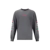 Ed Hardy Pulover temno siva/rdeča/črna