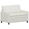 Vidaxl Kavč Krem 126 x 81 x 87,5 cm Poliester