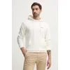 Bombažen pulover Pepe Jeans ESSENTIAL HOODIE moški, bela barva, s kapuco, PM582839