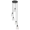 RABALUX Visilica Jarina 5x40W crna