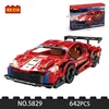 Cogo sportski auto crveni - broj delova: 642 ( 93670 )
