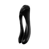 SATISFYER Vibrator za parove Candy Cane, Crni
