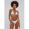 Ladies Recycled Triangle Swimsuit - mint