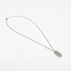 Ogrlica MM6 Necklace Burnished Palladium Universal
