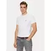 Guess Majica Caleb U97M00 KCD31 Bela Slim Fit