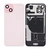Steklo zadnjega ohišja za iPhone 15 Plus, Pink, Pulled A