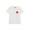 VERO MODA Majica  rdeča / bela