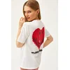 Olalook Ženska majica TSH-19000806, Bela